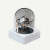 Orbital Watch Winder - Single White Marble