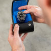 Personalisierbare Uhrenrolle für eine Uhr - Schwarz Blau