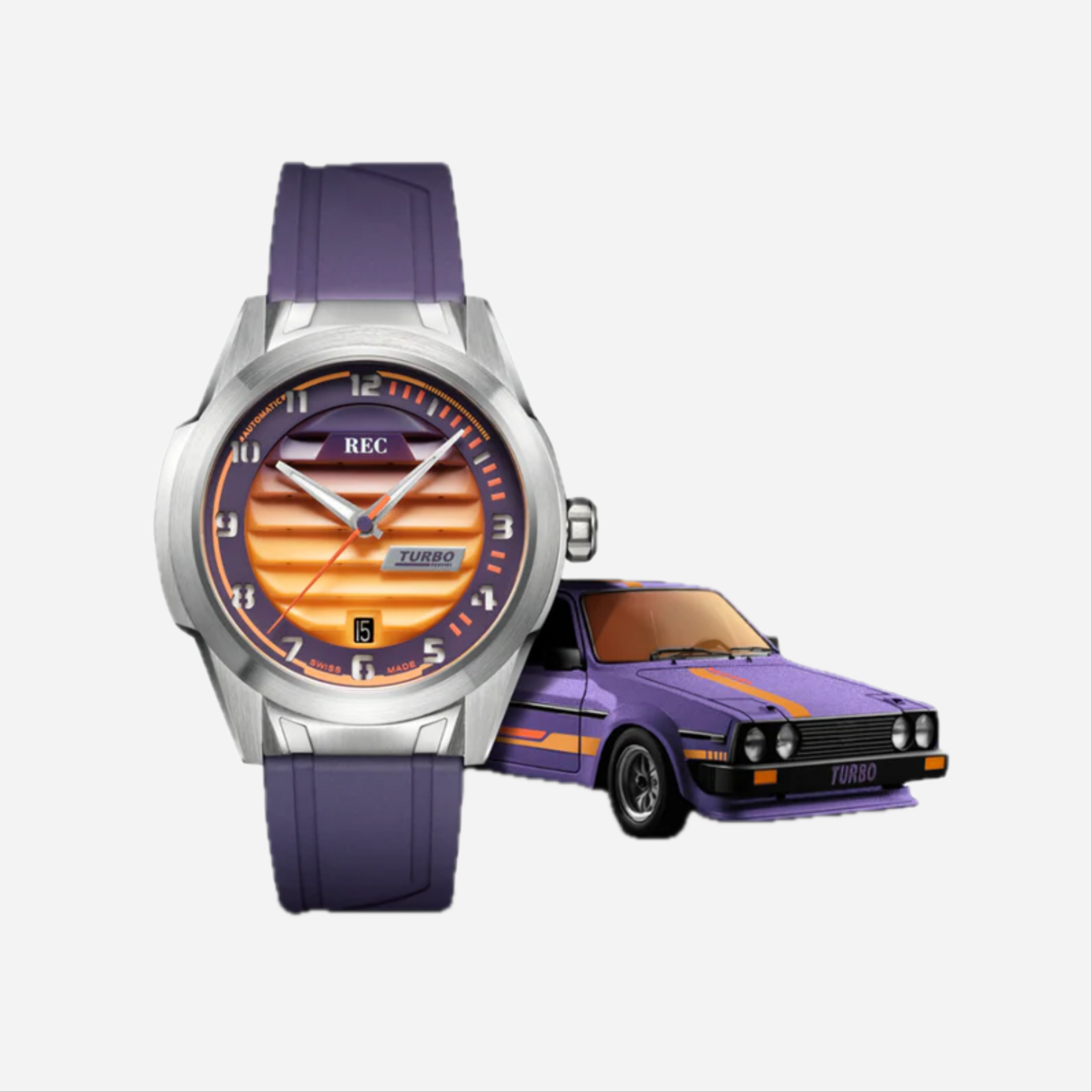 REC Watches Turbo PurpleNeon