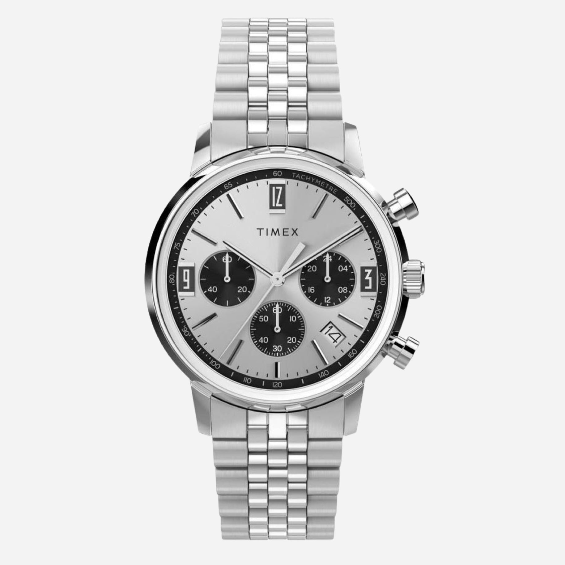 TIMEX Marlin Quartz Chronograph Silver