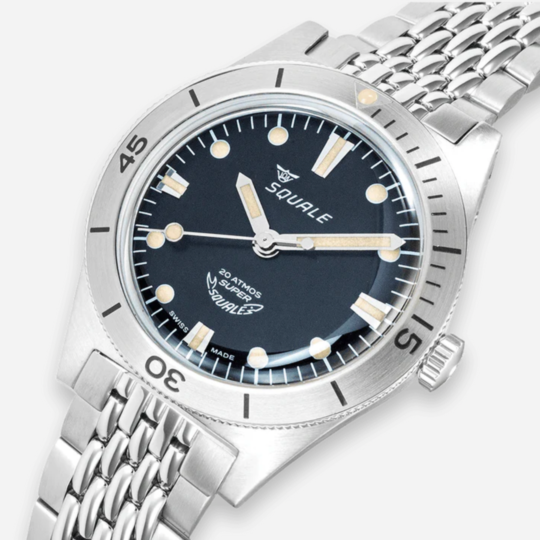 Super-Squale Sunray Black Bracelet