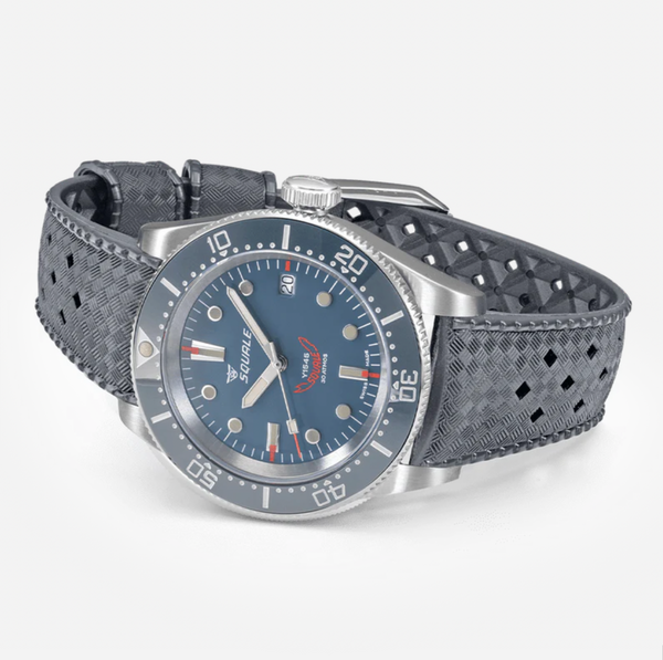 Squale 1545 Grey Rubber
