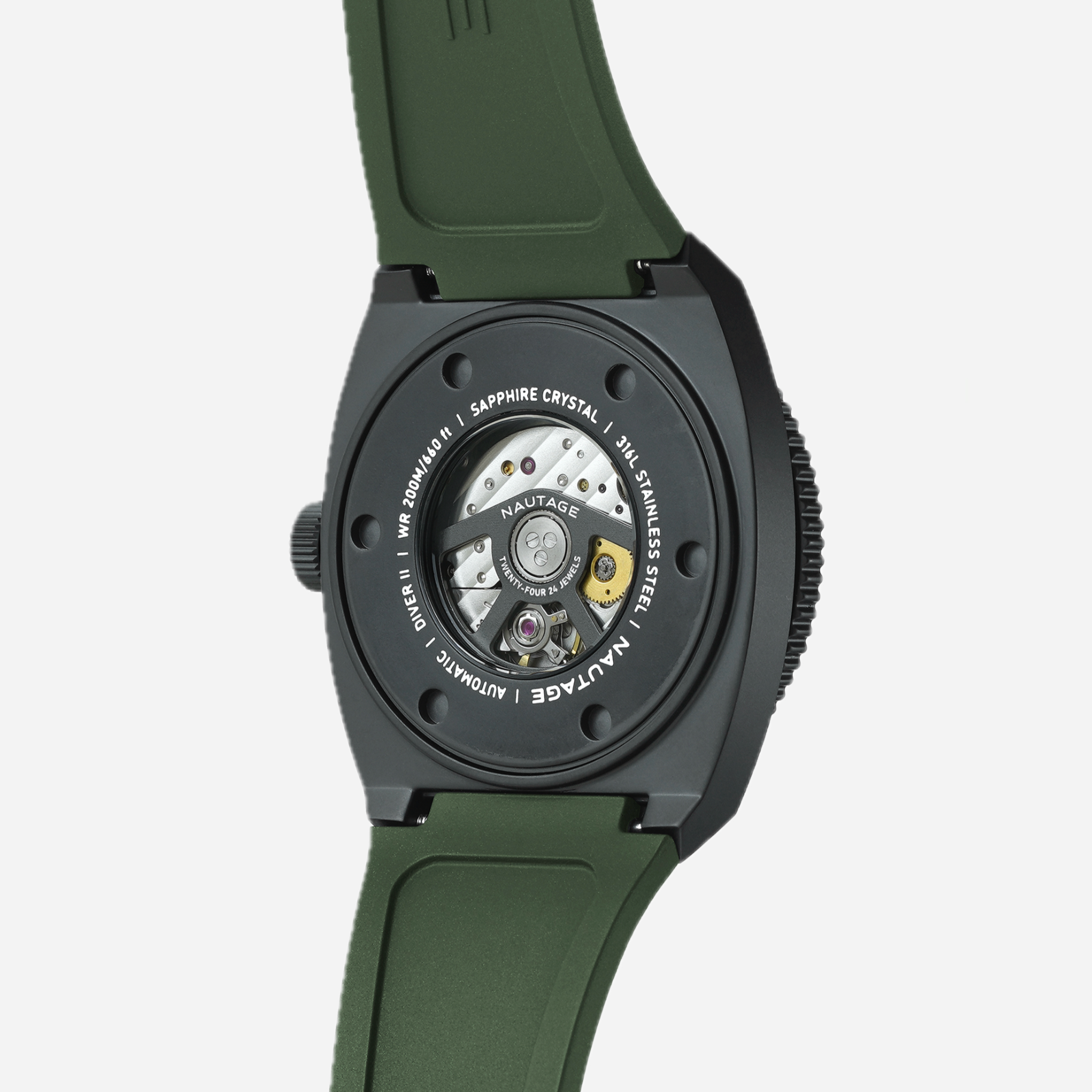 Nautage Diver II - Black Green
