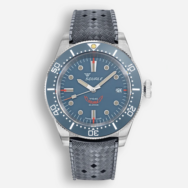 Squale 1545 Grey Rubber