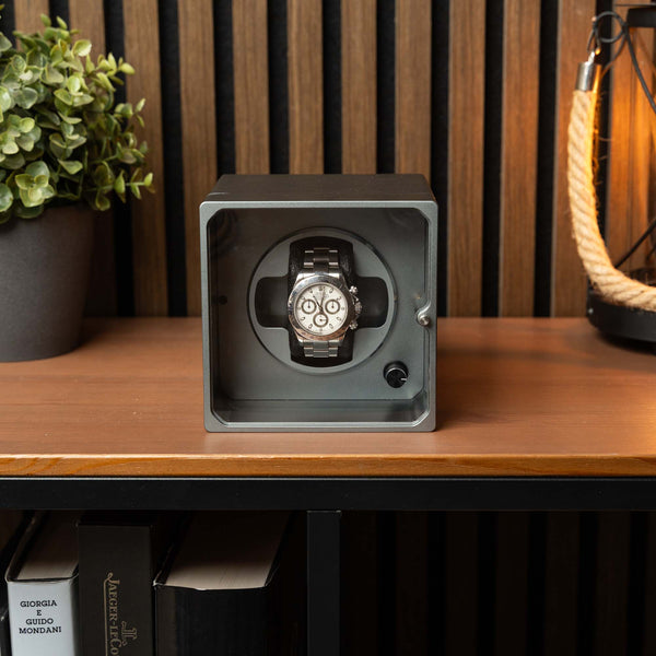 Square Watch Winder Grey