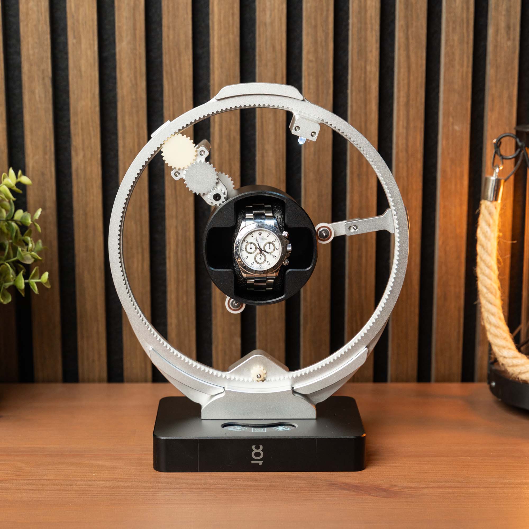 Escape Wheel Watch Winder - Silver