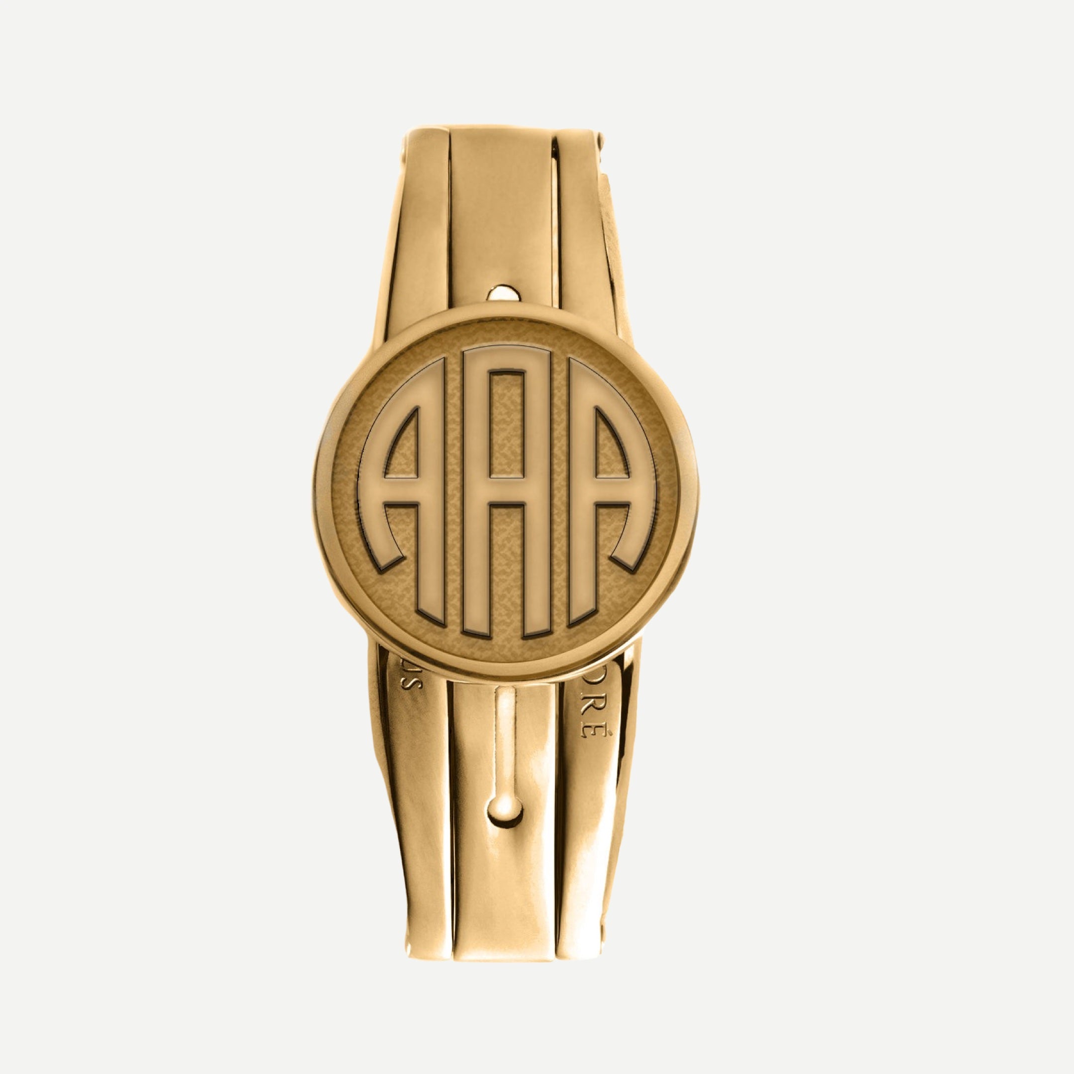 Personalized Watch Clasp Gold Plated