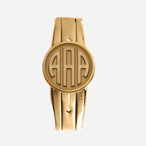 Personalized Watch Clasp Gold Plated