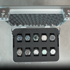 Silver Aluminium 10 Slot Watch Box