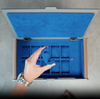 AUBLIQ Watch Box Grey 10 Slot + Strap Slot