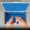 AUBLIQ Watch Box Silver 12 Slot
