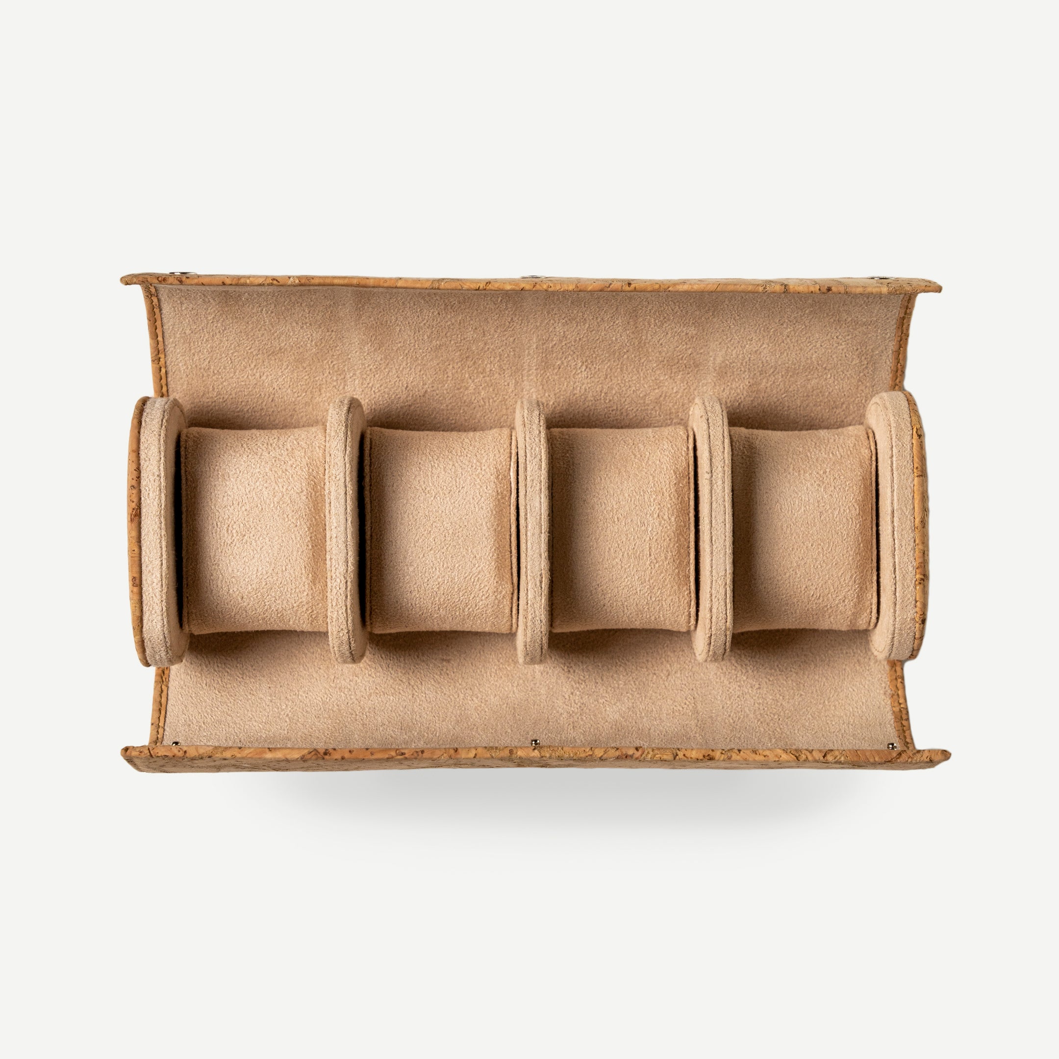 Tuscany Cork 4 Slot Watch Roll