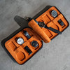 Flat, 6 pc, sort, orange-3