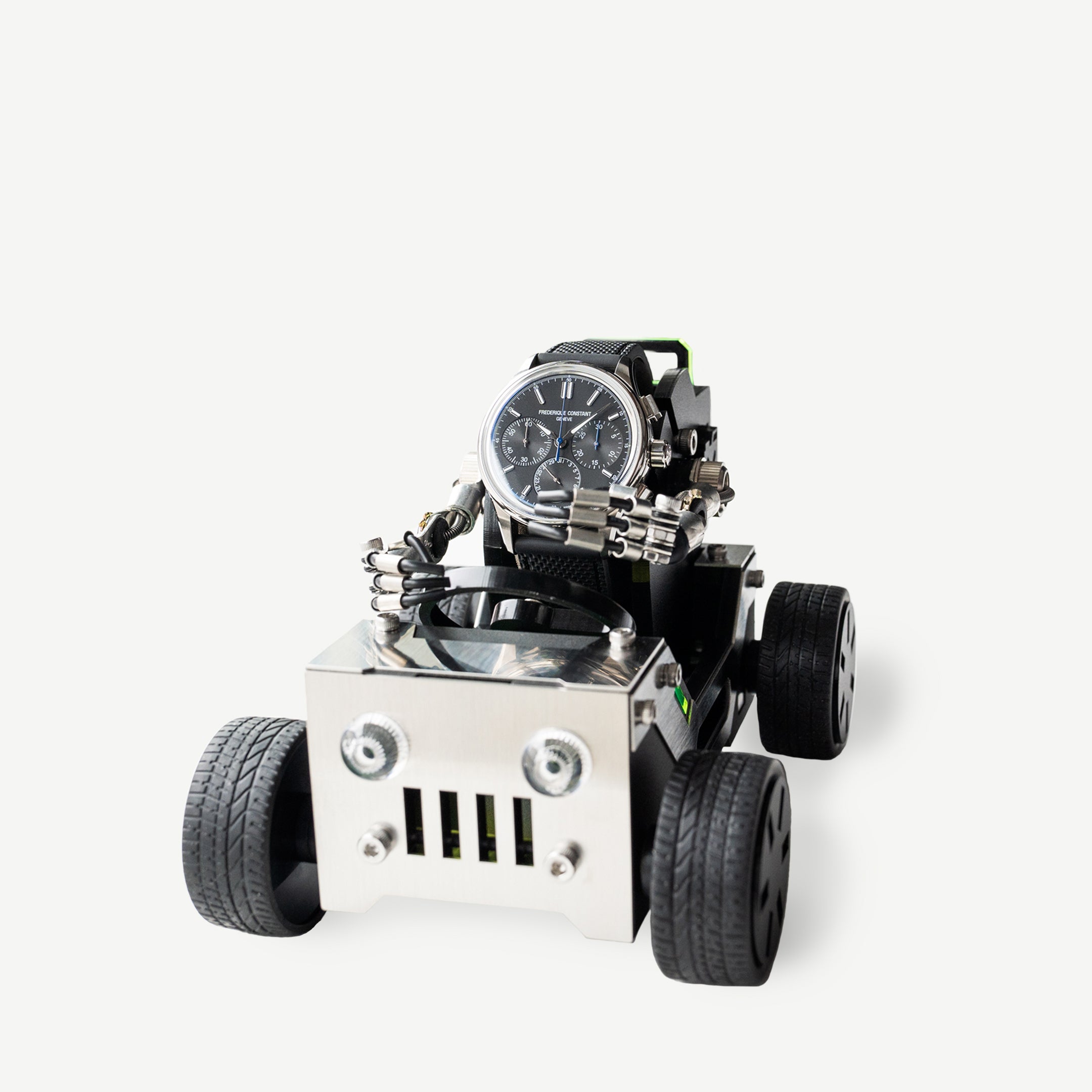 Off-Roader Watch stand, robotoys, handmade, watch display,