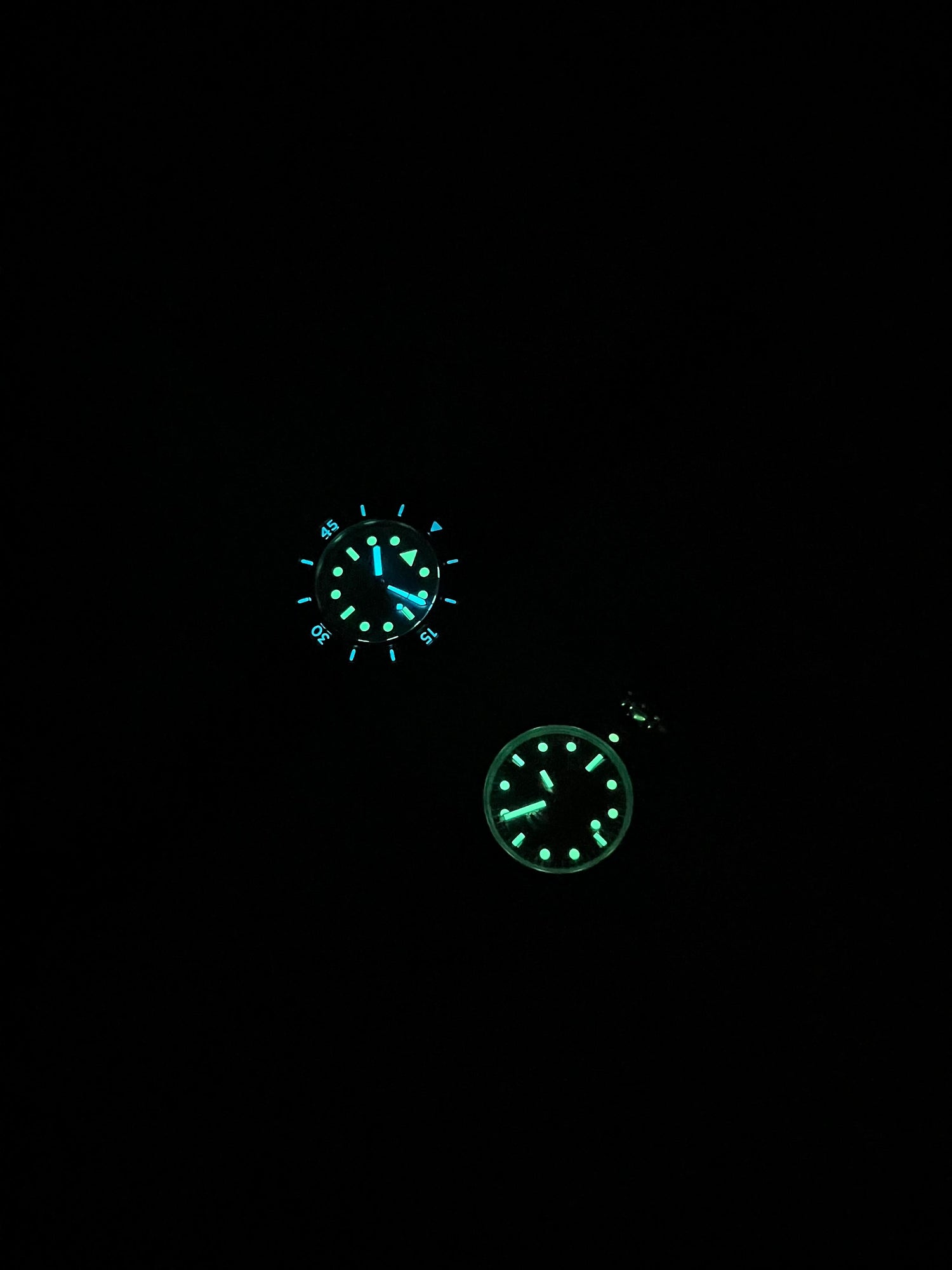 A light on Luminova. Why is it on your watch?