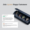 Personalized Travel Watch Roll Extra Large - Navy Blue