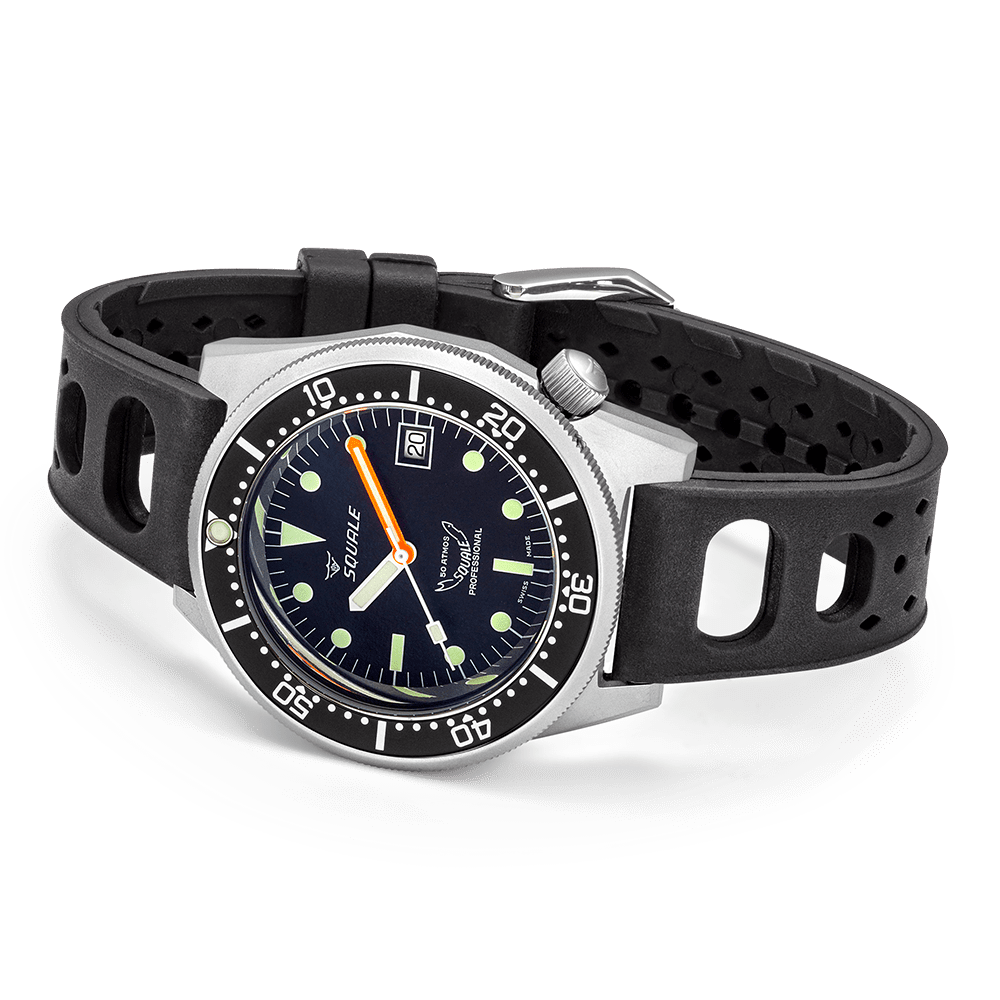 Squale 1521 Black Blasted