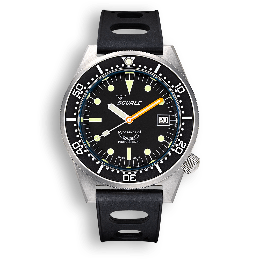 Squale 1521 Black Blasted