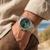 LÈRIN Hybrid Chronograph - Pine Green Steel