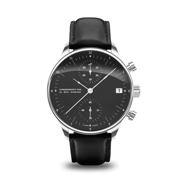 About Vintage Chronograph 1844 Steel / Black