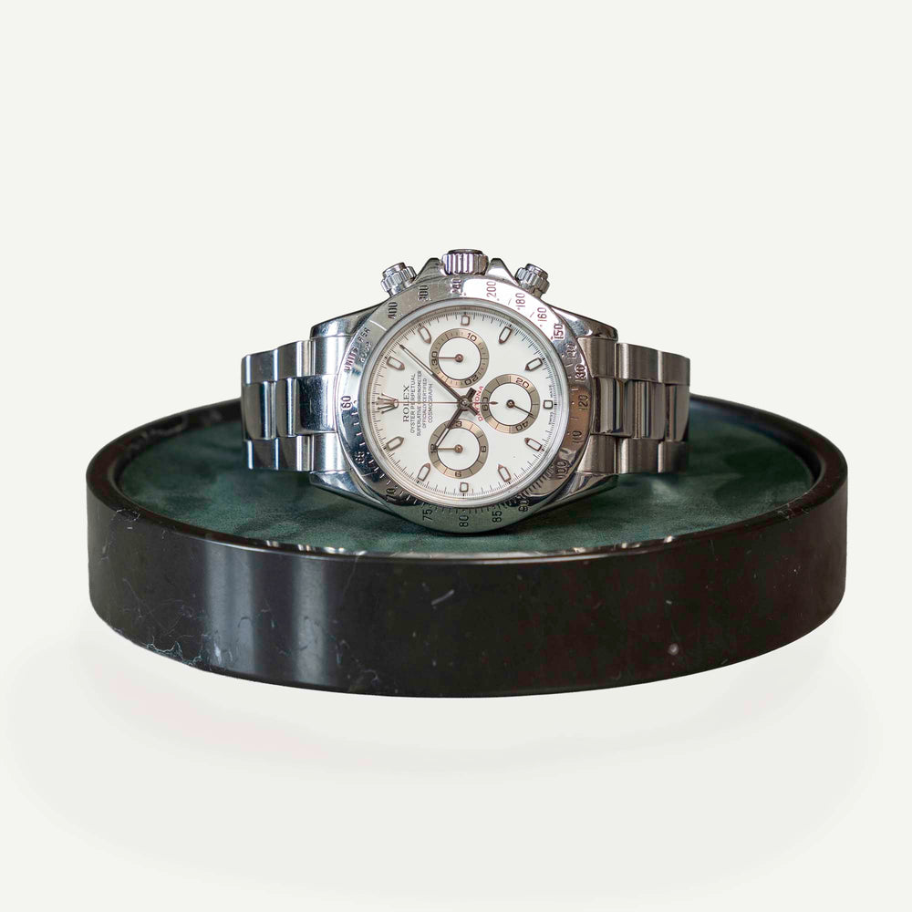 Uhrenmatte – Schwarzer Marmor