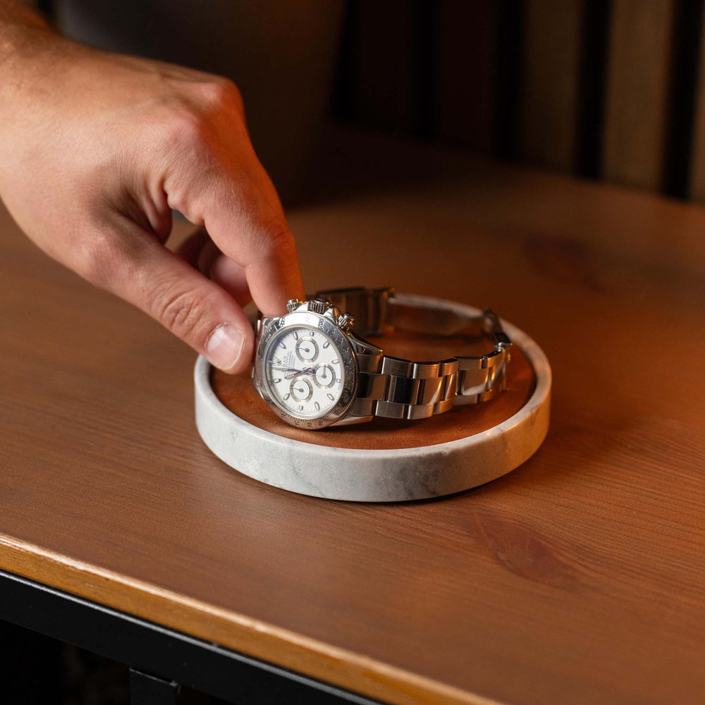 Watchmat - Grey Marble