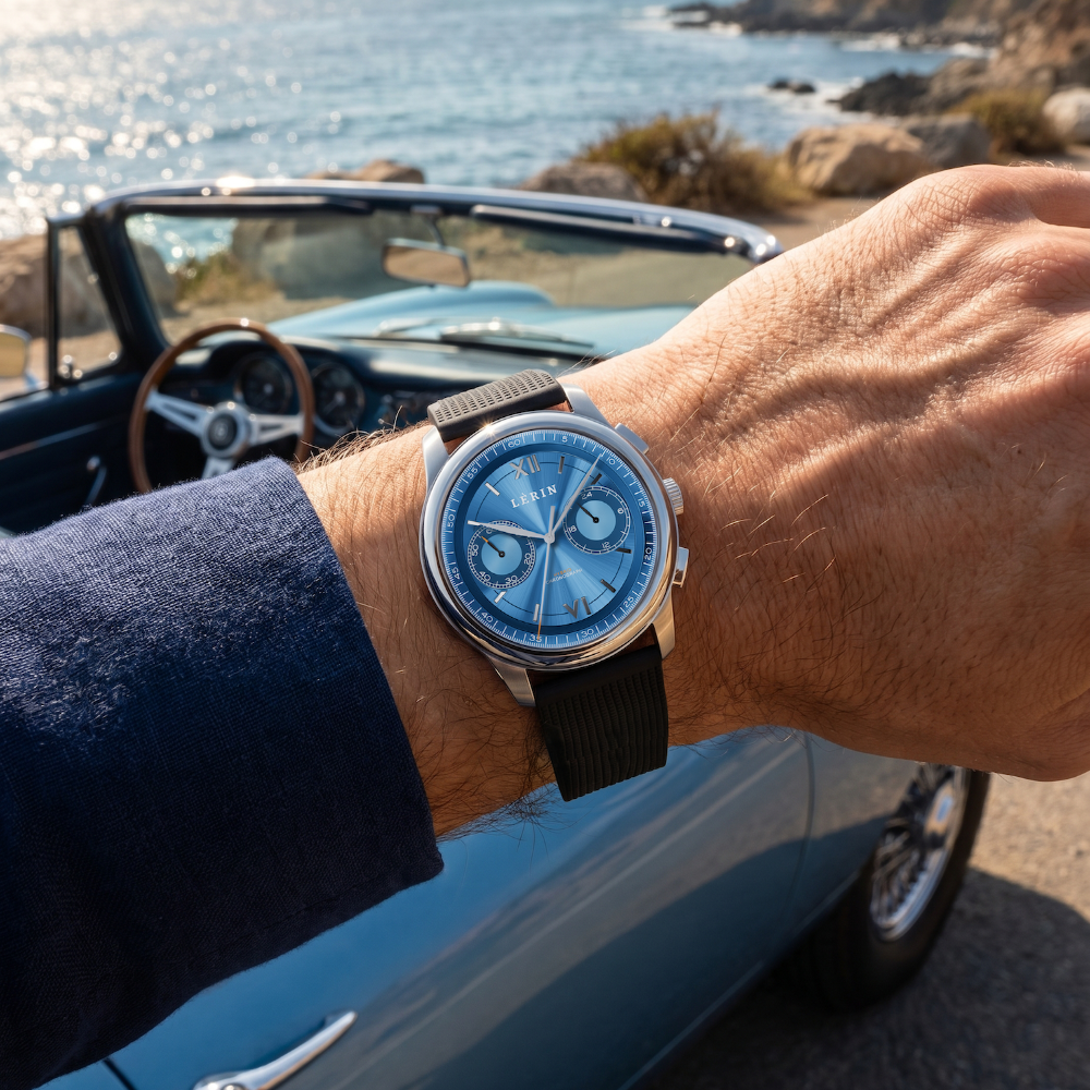 LÈRIN Hybrid Chronograph - Glacier Blue
