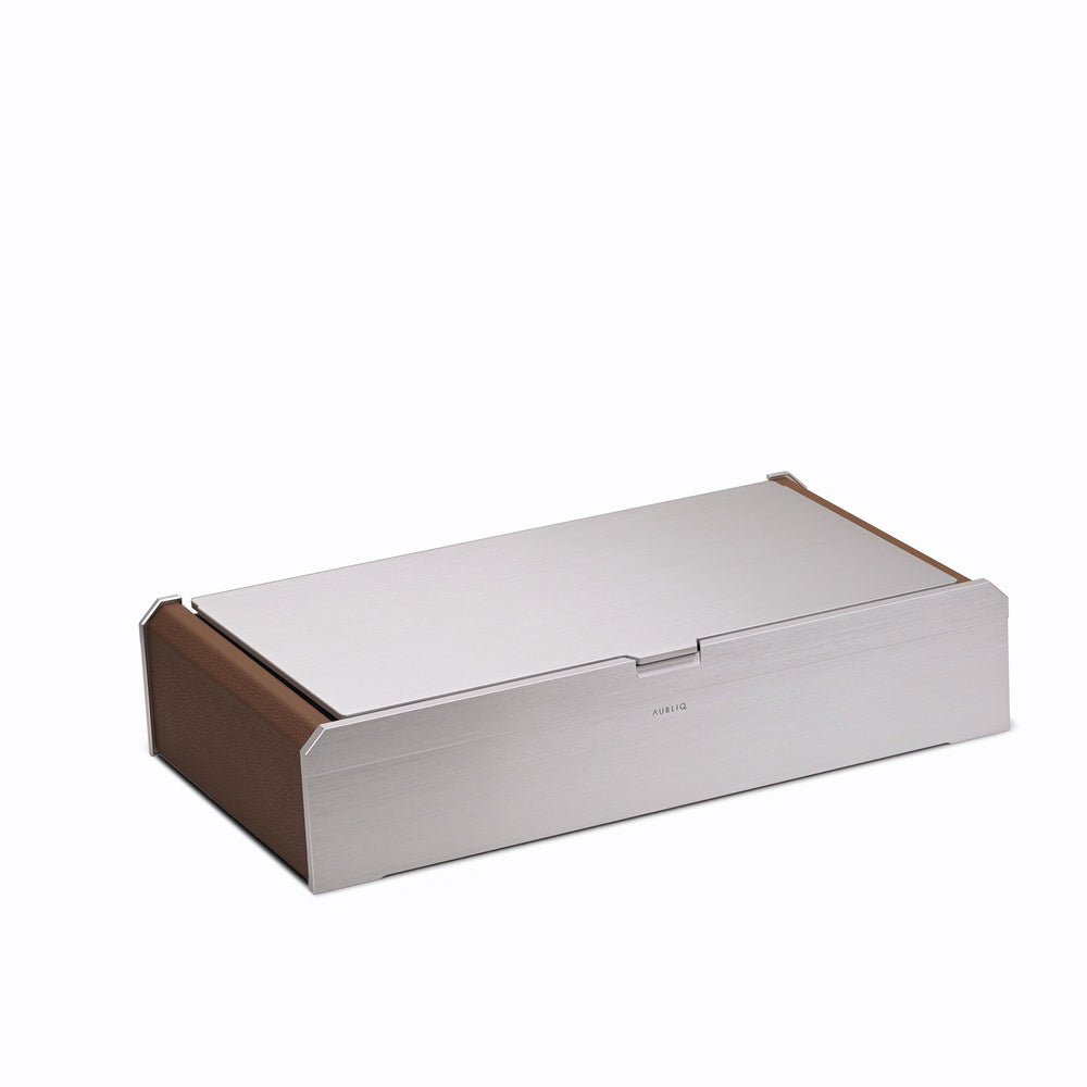 AUBLIQ Watch Box Silver 12 Slot