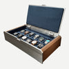 AUBLIQ Watch Box Silver 12 Slot