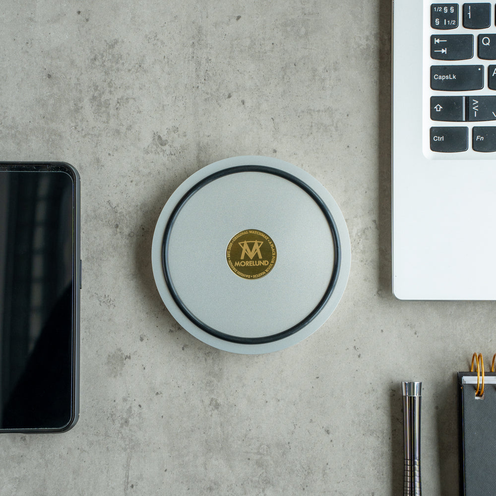 Morelund Watchmat – Graues Aluminiumgrün