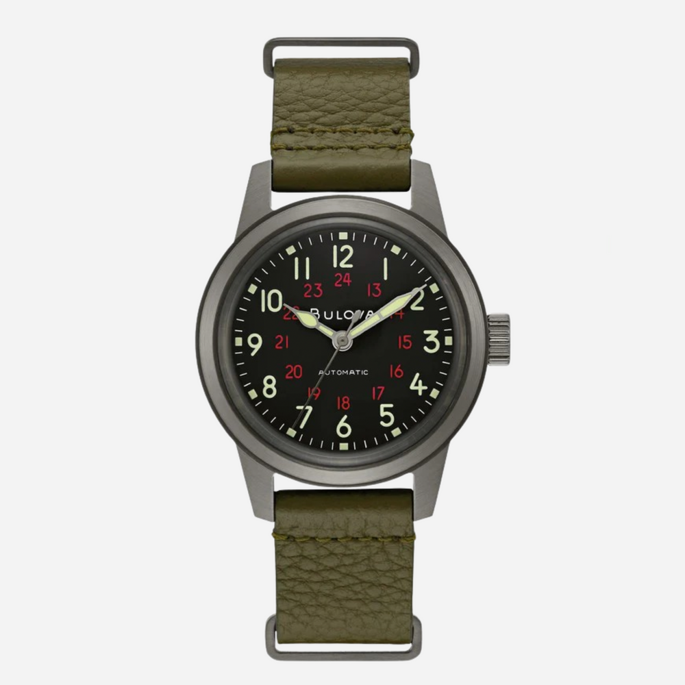 Bulova Hack Watch Schwarz