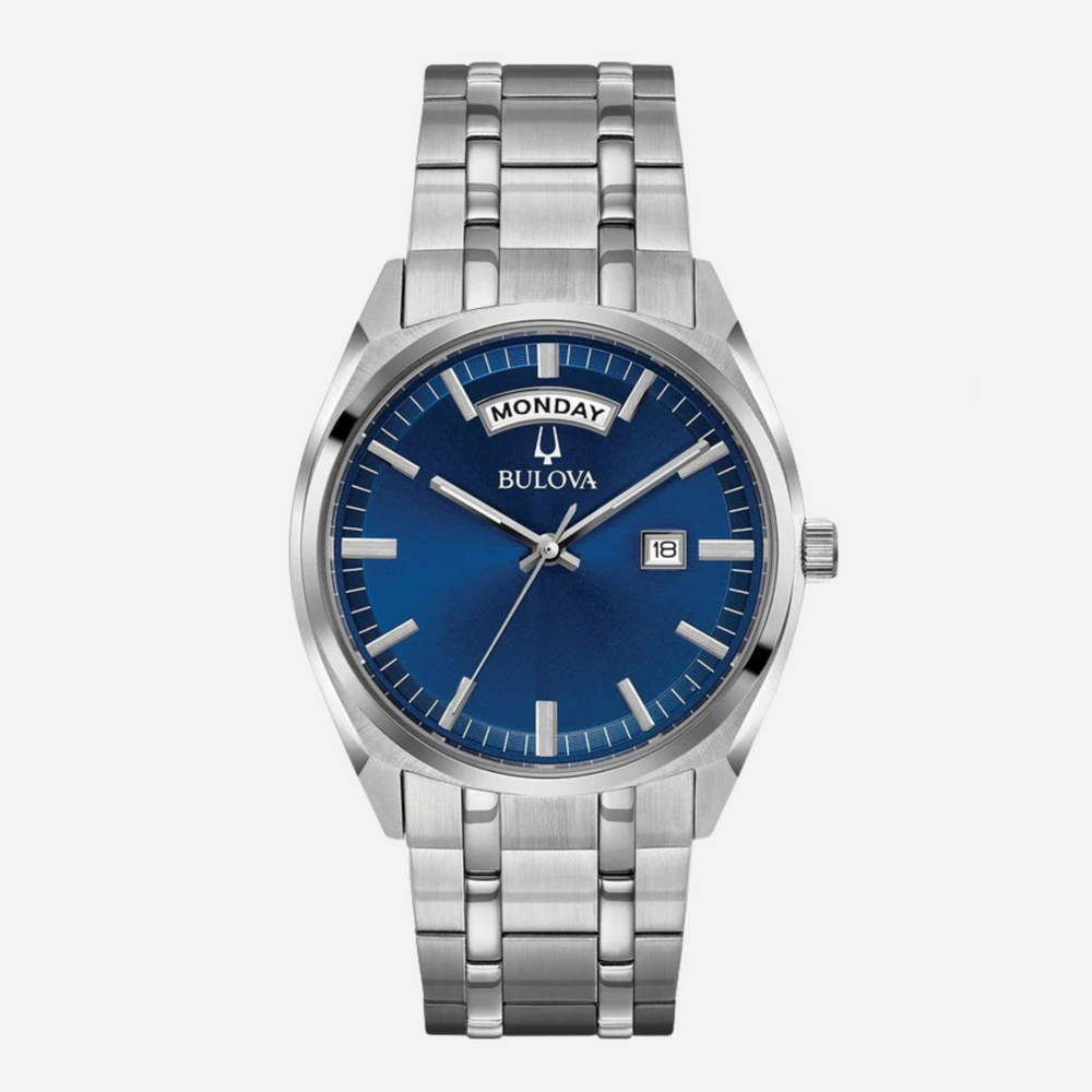 Bulova Surveyor blaues Zifferblatt