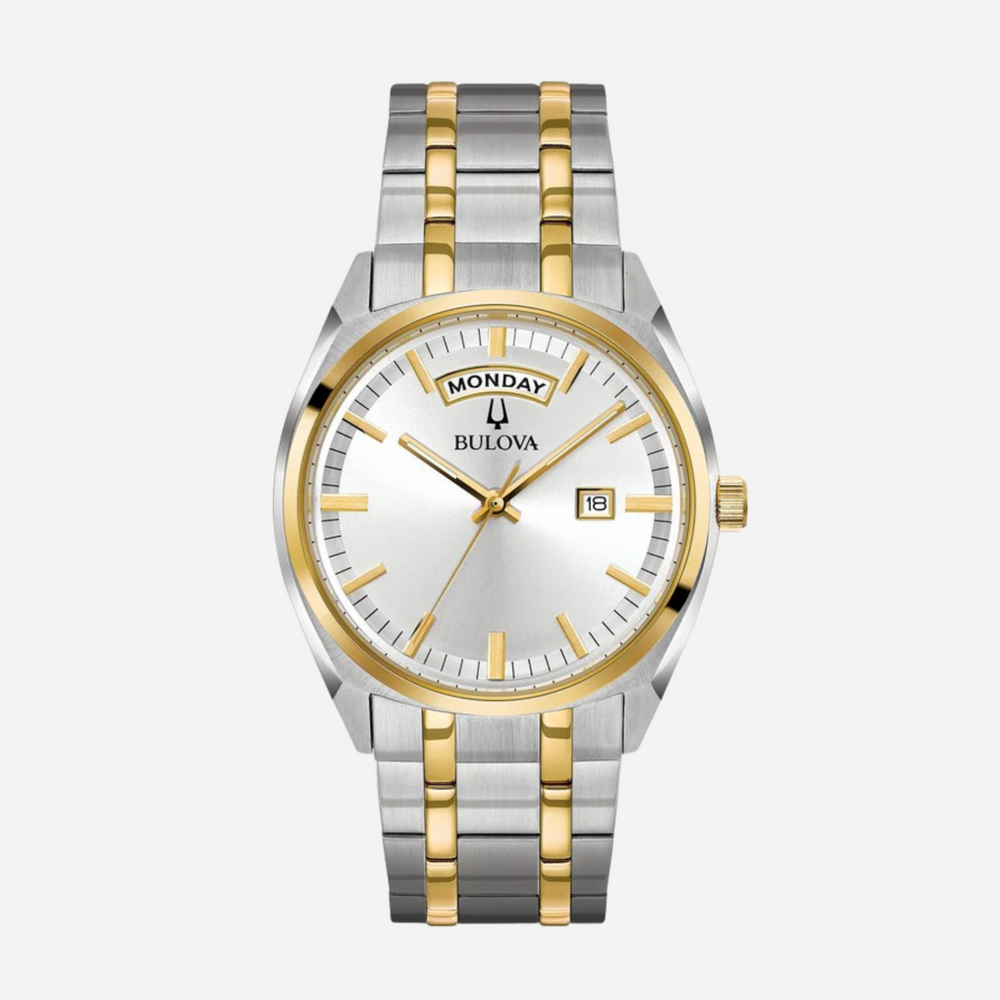 Bulova Surveyor Silberzifferblatt