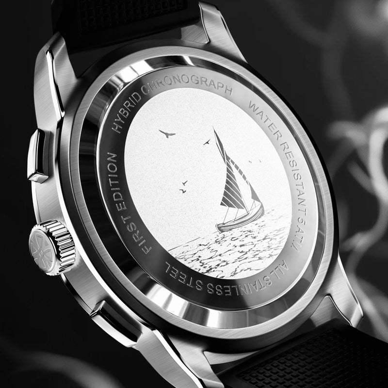 LÈRIN Hybrid Chronograph - Mistral Black