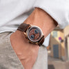 LÈRIN Hybrid Chronograph Limited Edition - Mokka Braun
