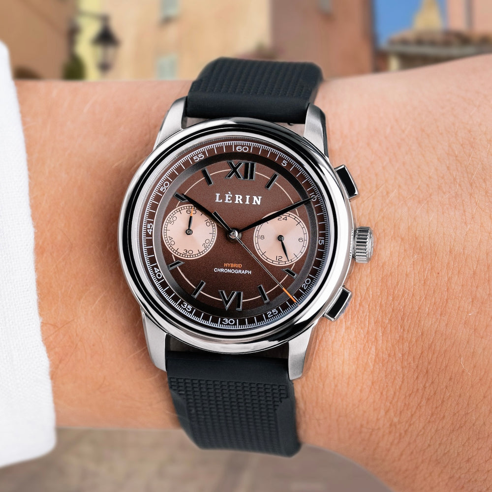 LÈRIN Hybrid Chronograph Limited Edition - Espresso Brown