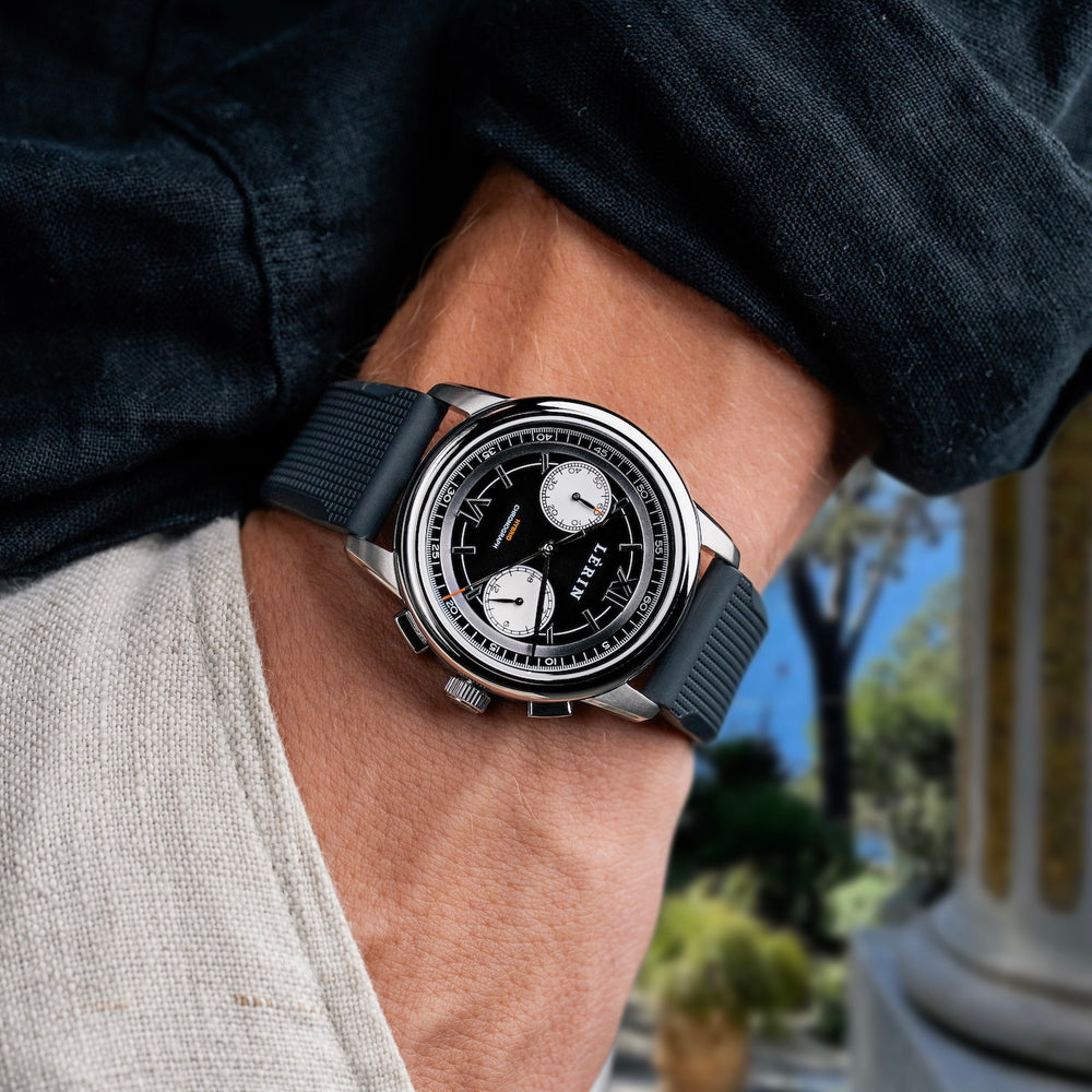 LÈRIN Hybrid-Chronograph – Mistral Black