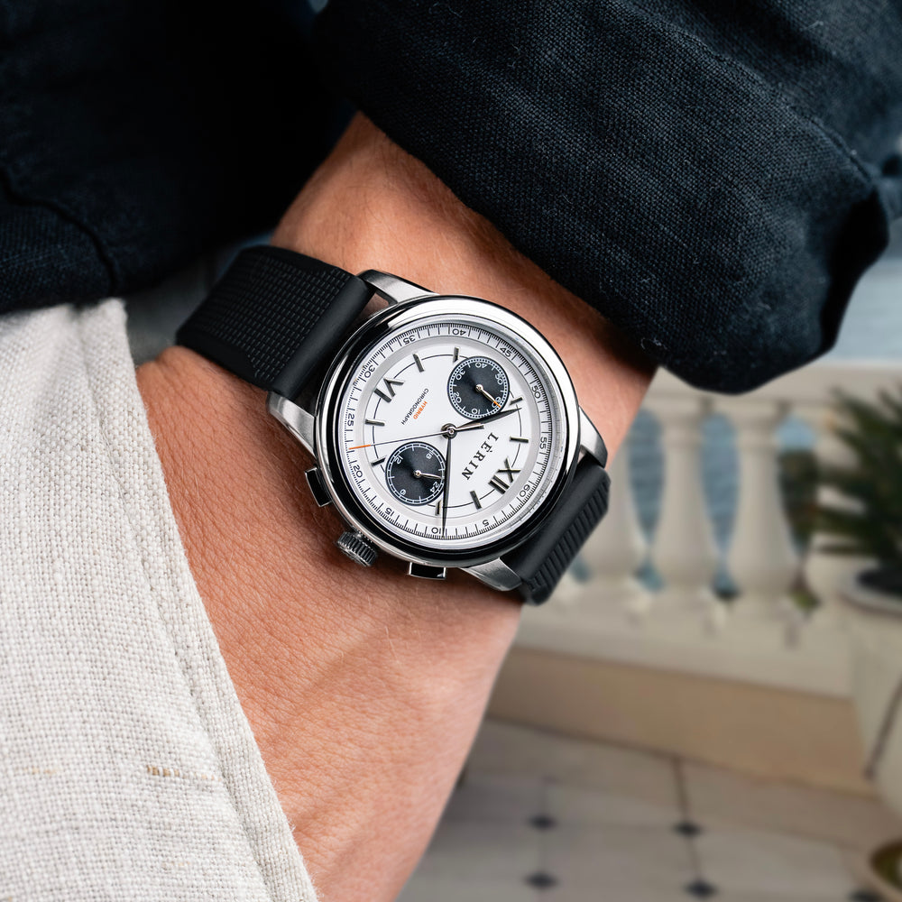 LÈRIN Hybrid-Chronograph - Arctic White
