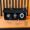 Information about the large watch roll in black for 3 watches