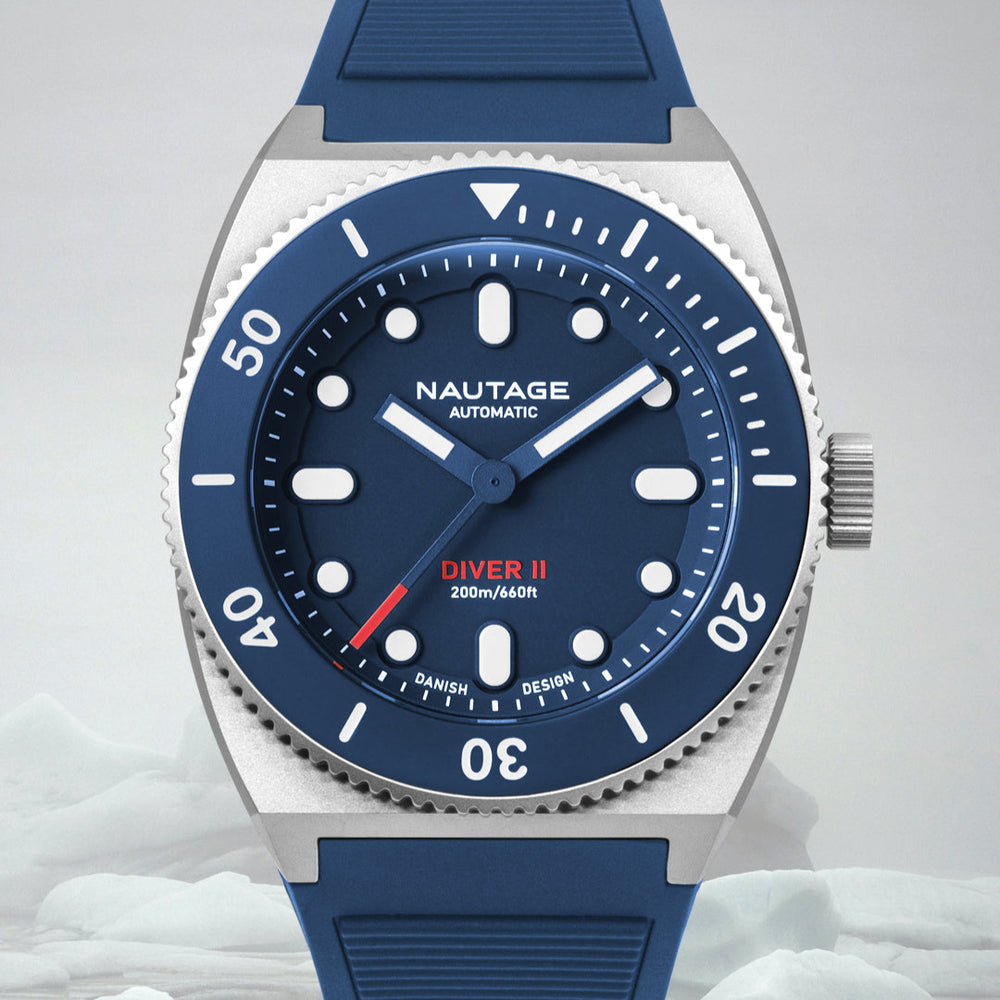 Nautage Diver II – Silberblau