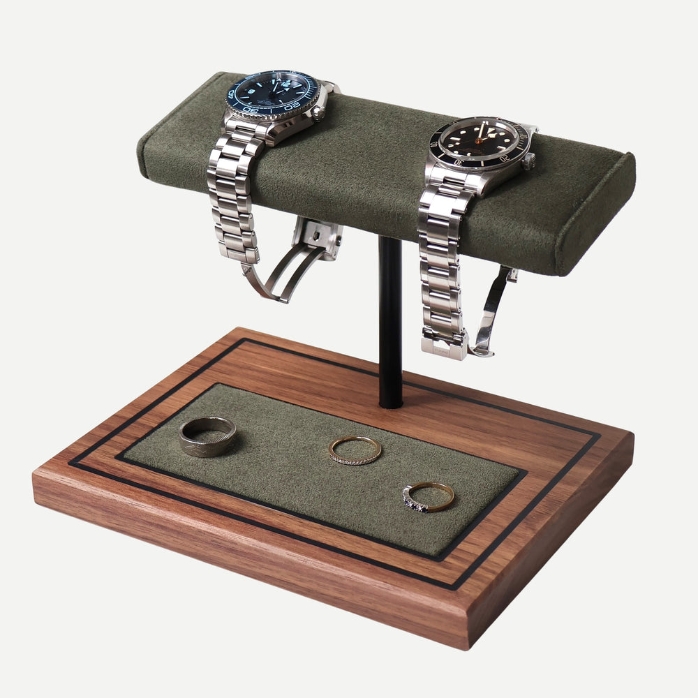 Foxton - Forest Green & Black Walnut