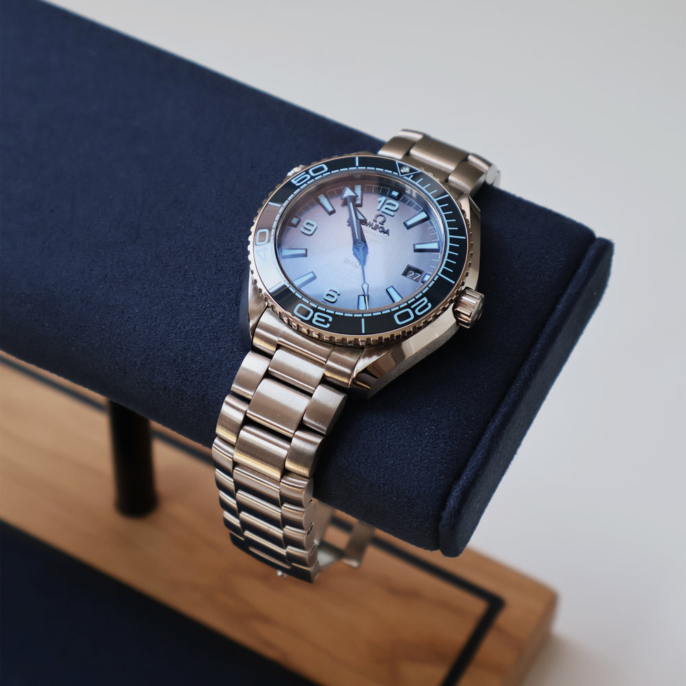 Foxton – Marineblau und weiße Eiche