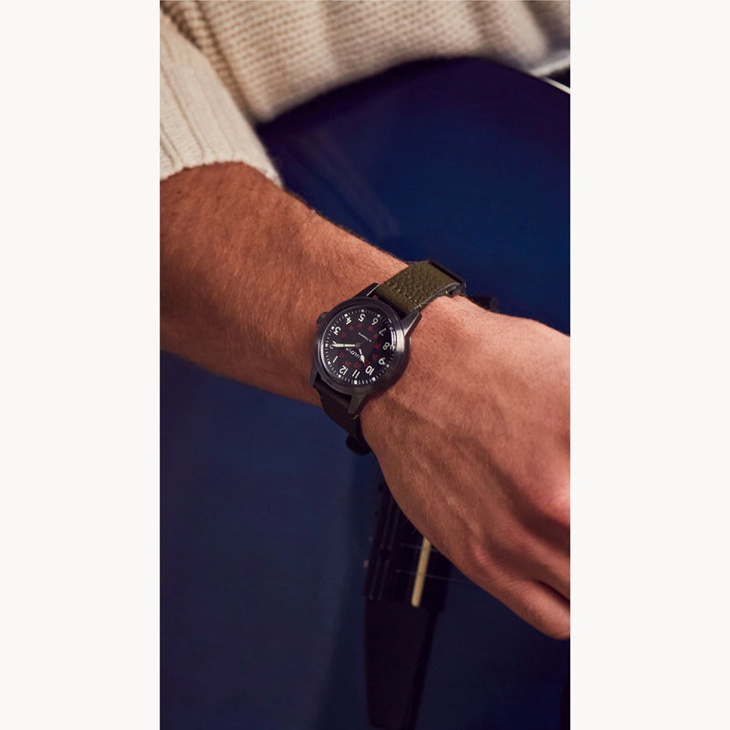 Bulova Hack Watch Black