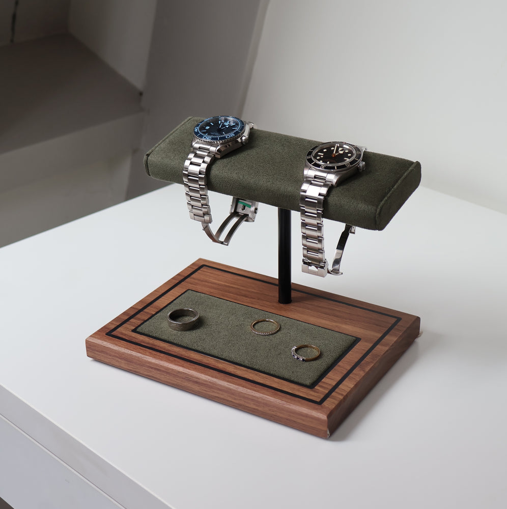 Foxton - Forest Green & Black Walnut