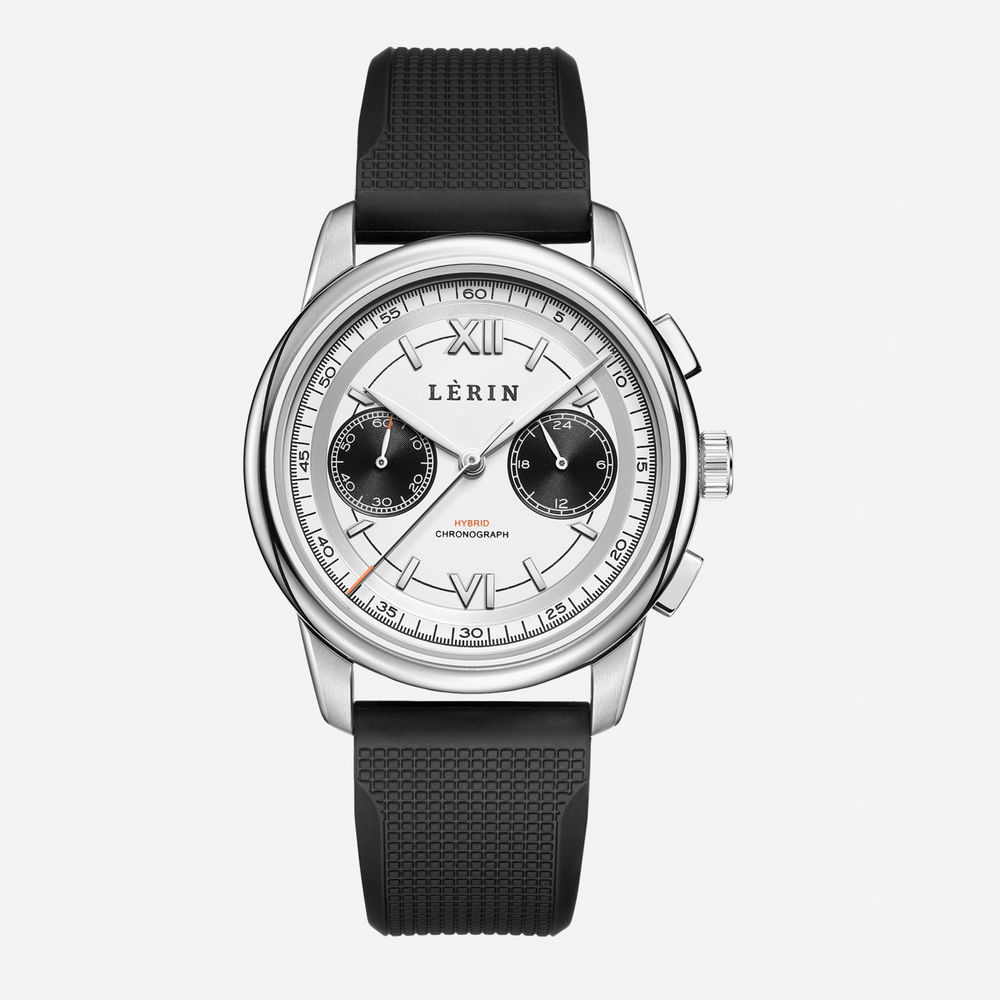 LÈRIN Hybrid-Chronograph - Arctic White