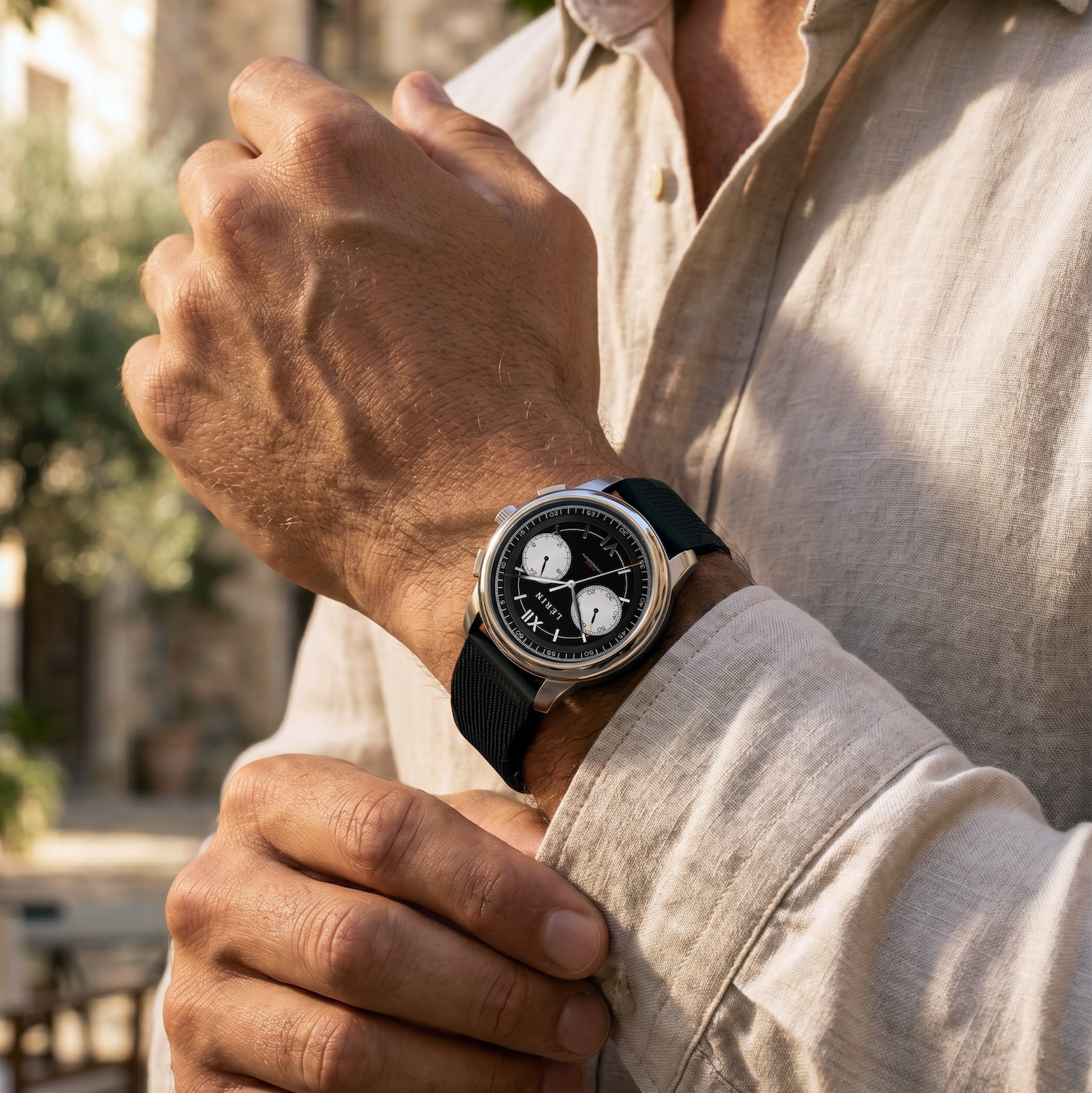 LÈRIN Hybrid Chronograph - Mistral Black