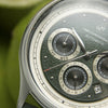 About Vintage 1564 Chronodate Automatic Garnish Green