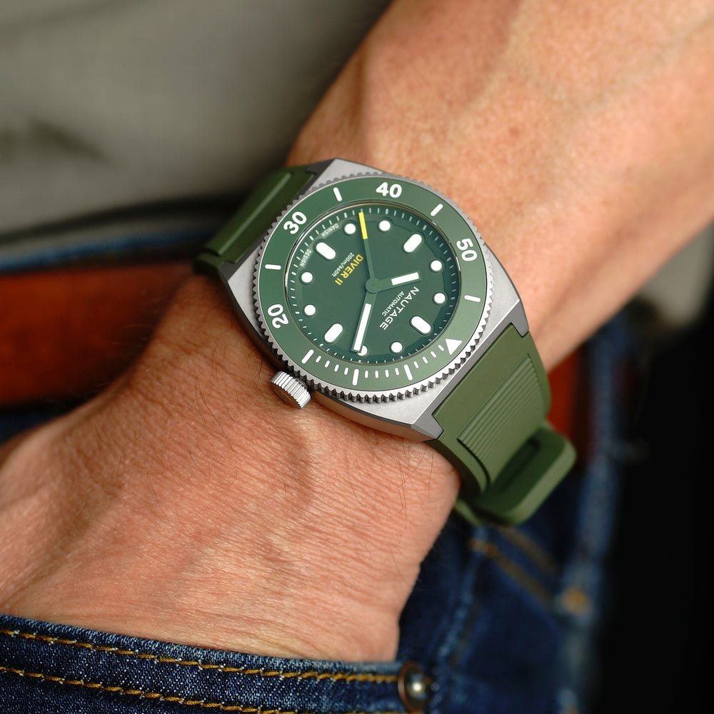 Nautage Diver II - Silver Green