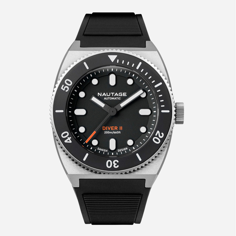 Nautage Diver II - Silver Black