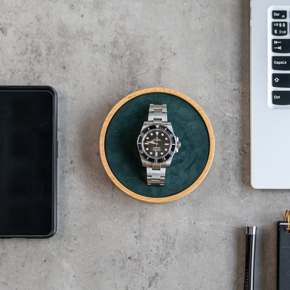 Morelund Watchmat - Natural Oak Green